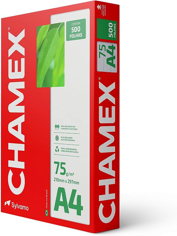 Papel Sulfite Chamex A4 75g