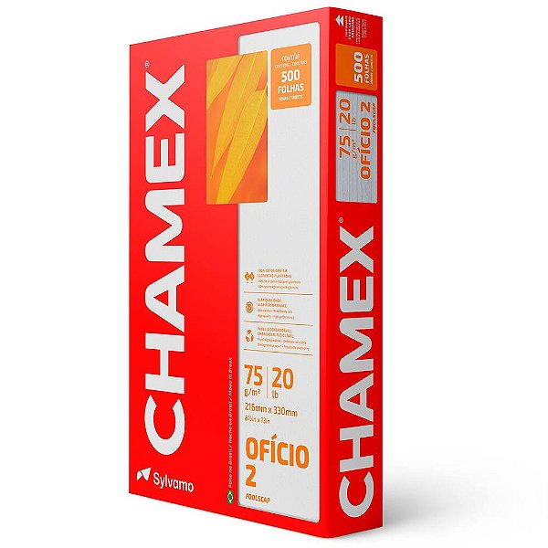 Papel Sulfite Chamex Ofício 2 75g