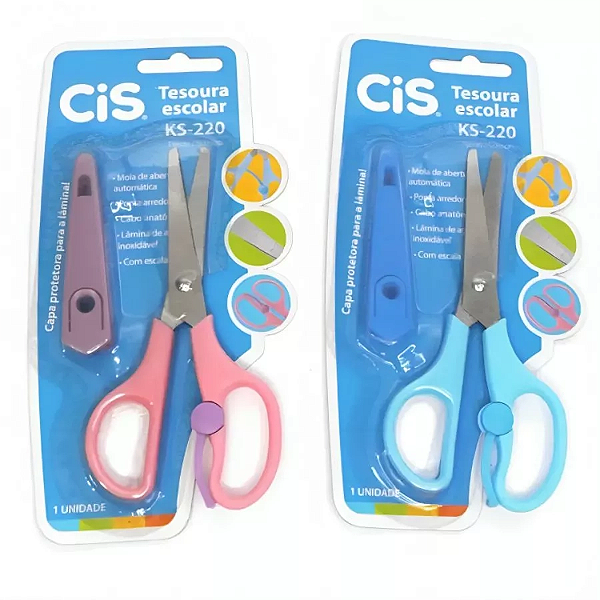 Tesoura Escolar CIS - KS-220