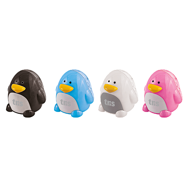 Apontador Com Depósito 2 Furos Pinguim Tris