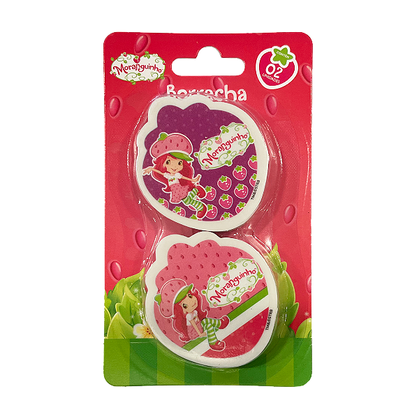 Borracha Oficial Moranguinho Kit com 2 Unidades