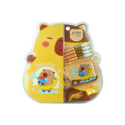 Kit Escolar Capy - Fofy