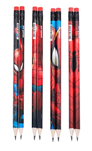 Lápis Grafite Spider-Man Molin Escolar