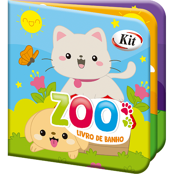 Livro de Banho ZOO - KIT