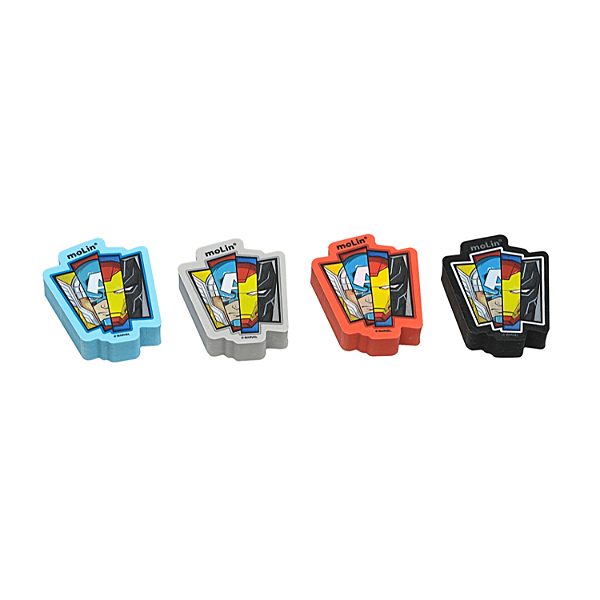 Borracha Marvel Avengers Molin Escolar