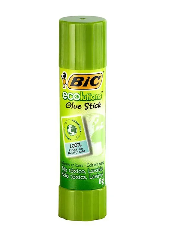 Cola em Bastão BIC Evolution – Prática e Eficiente para Papelaria - 8 gramas