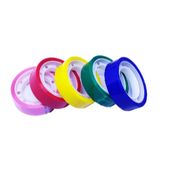 Kit com 5 Fitas Adesivas Escolar Colorida 12mm x 10m Adelbras