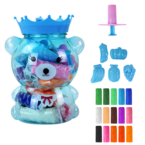 Massa de modelar Cofrinho Urso - Fofy