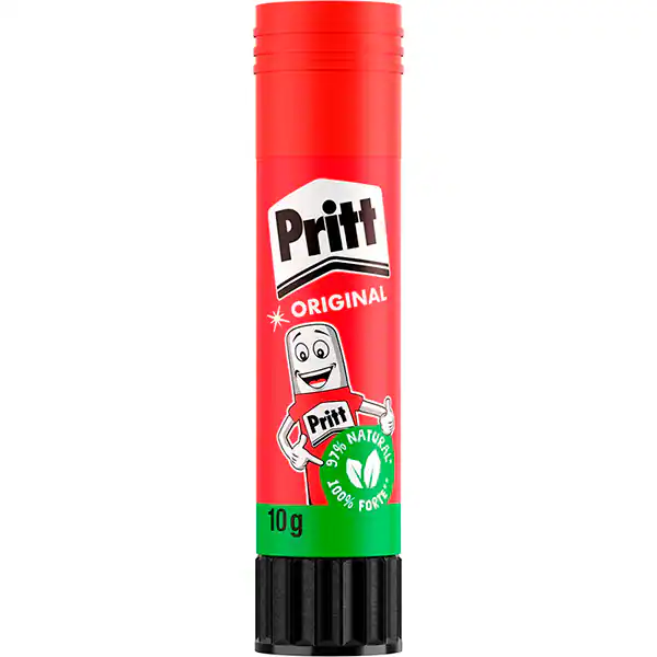 Cola em Bastão Pritt 10g – Secagem Rápida e Alta Fixação