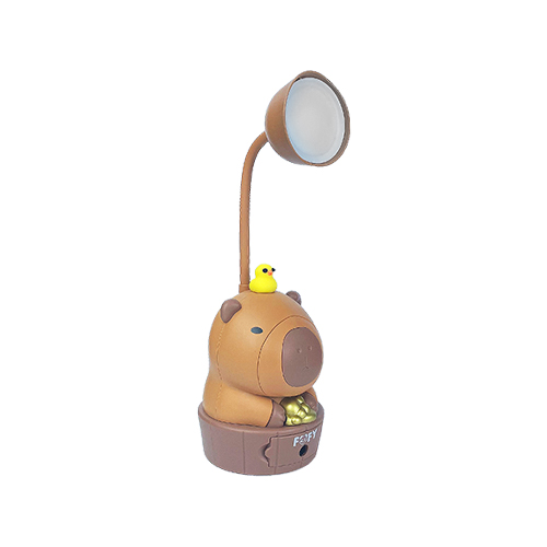 Apontador com Luminária Capy Fofy – Escolar Divertido com Luz