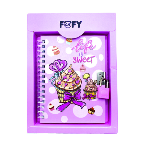 Kit Diário Candy Fofy – Kit Presente Criativo e Decorativo