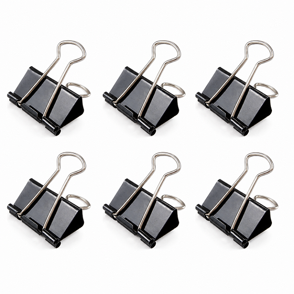 Kit com 6 Prendedores 25mm - Grampo Mol - KIT
