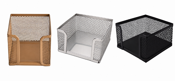 Porta Lembrete Aramado – Organizador de Mesa Metálico para Recados e Anotações