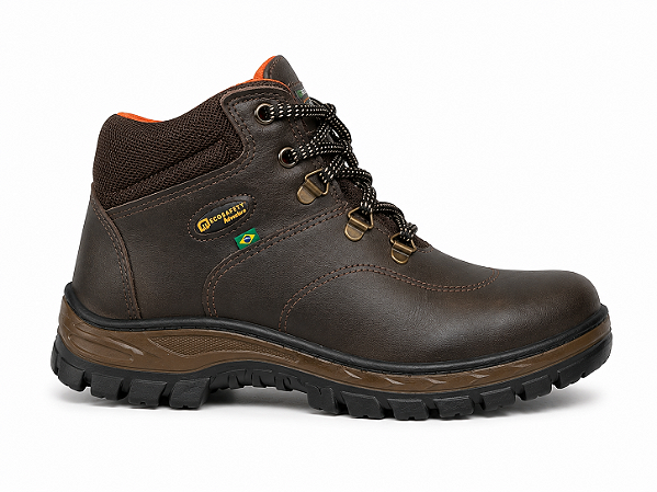 Bota de Segurança Adventure e Trilha PS-410 Café - Ecosafety