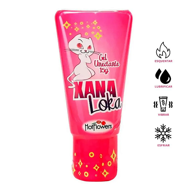 Gel Xana Loka Excitante Vibrador