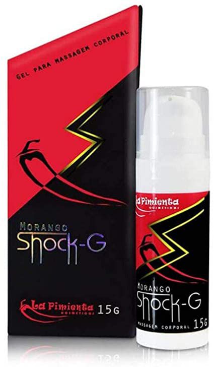 Gel Beijável Vibratório Shock G 15g