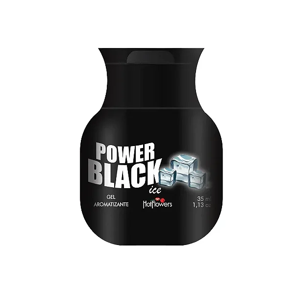 Gel Power Black Iced 35ml Hot Flowers