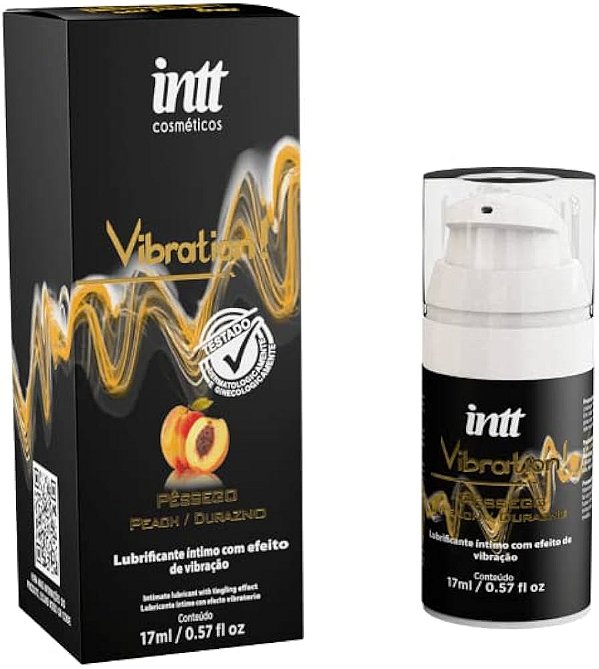 Vibration Pêssego Excitante Beijável 17g Intt