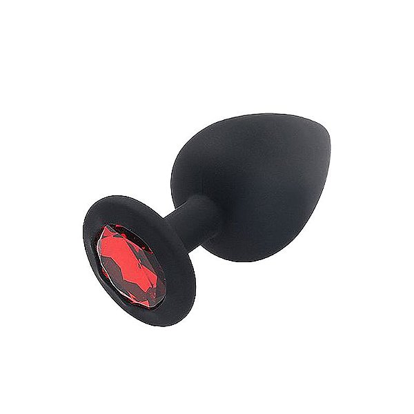 Plug Anal Silicone Tamanho P 7 x 2,8cm