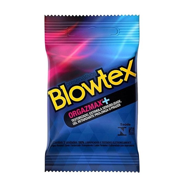 Preservativo 03 unid. Ormazmax Blowtex