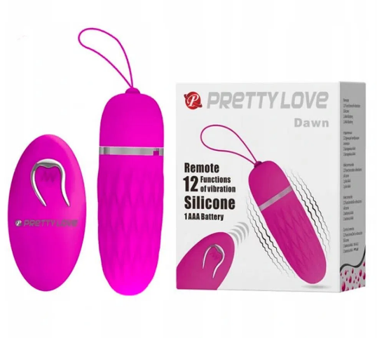 Vibrador Bullet Dawn Com Controle Remoto - Pretty Love