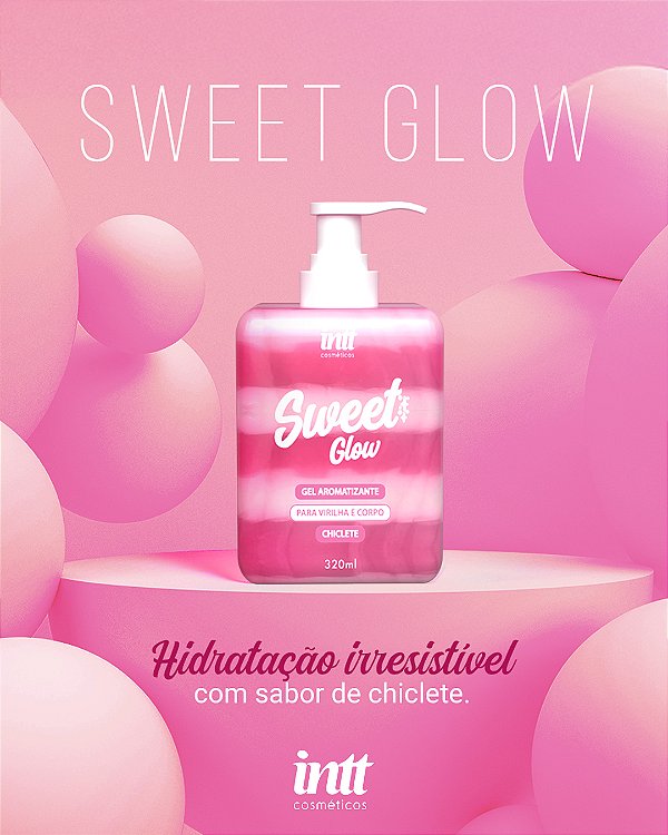 Hidratante Para Virilha E Corpo Sweet Glow Chiclete