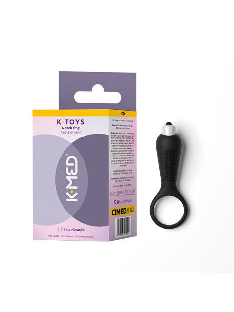 Anel Peniano Vibratório K med K Toys 1 Unidade