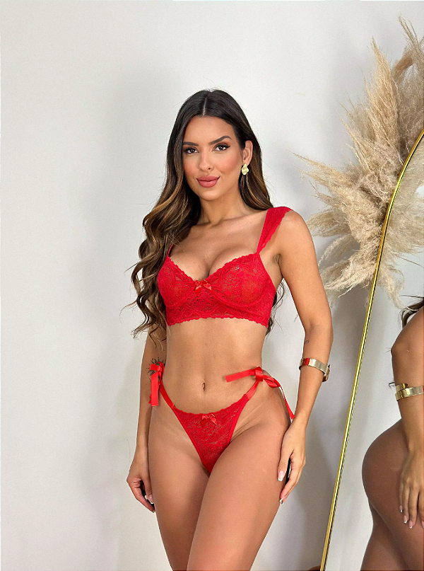 Conjunto Mariele Vermelho