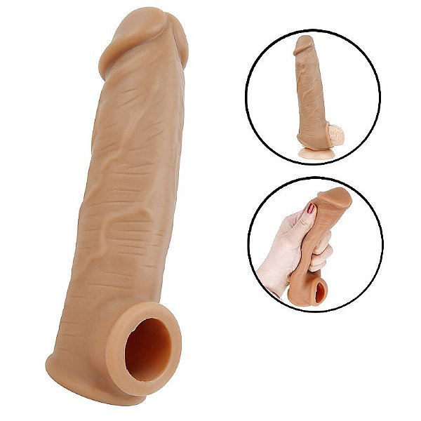 Capa Peniana com Anel de Escroto 16cm