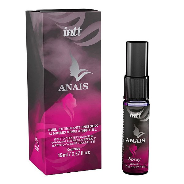 Anais gel com efeito quente e aroma de canela 15ml
