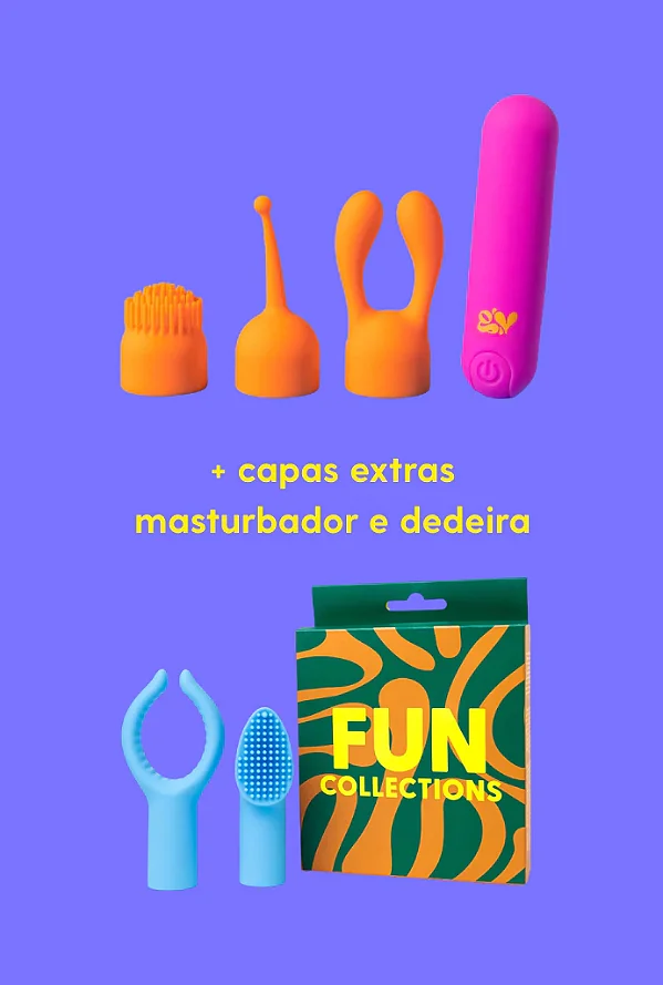 Kit Fun Bullet 4 em 1 - Fun Collections