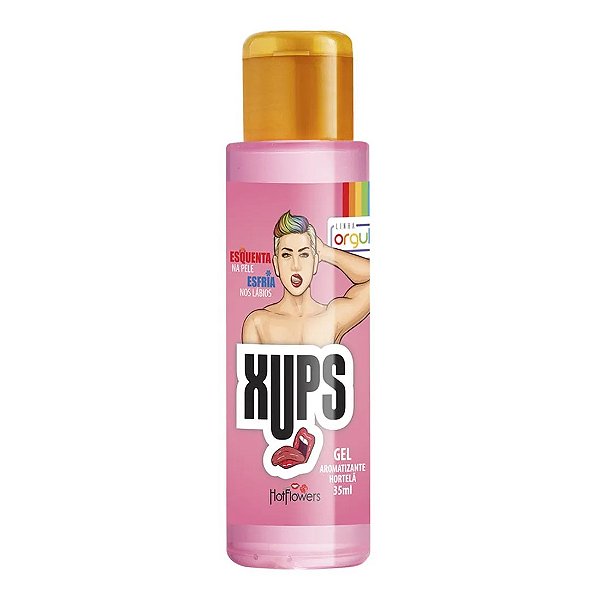 Gel Aromatizante Esquenta e Esfria Xups Hot Flower