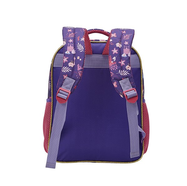 Mochila Escolar Princesas da Disney Glitter