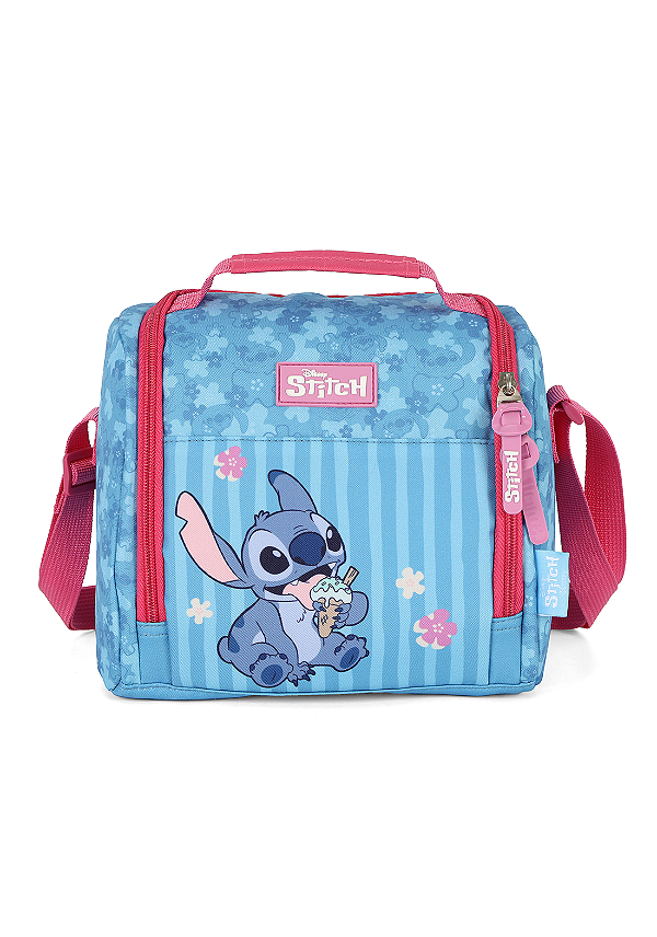 Lancheira Infantil da Lilo Stitch e Angel Pink