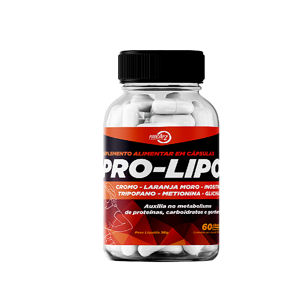PRÓ-LIPO - Auxilia no metabolismo de proteínas, carboidratos e gorduras