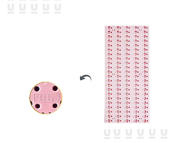 Painel organizador PEGBOARD S31A