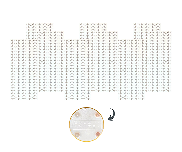 Kit 9 placas pegboard organizacionais - S31 PLACA MFO 15X220X484MM