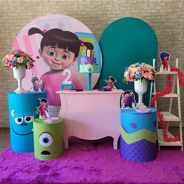 Alugue Tema Para Festa Decoração Boo Tecido ( Modelo 3 )