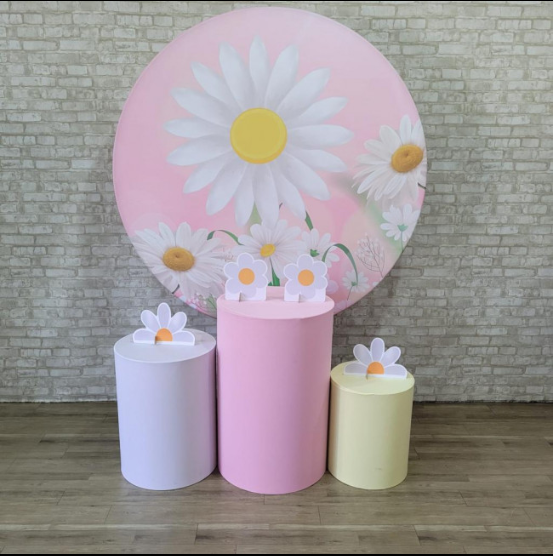 Alugue Tema Para Festa Decoração Margarida Tecido ( Modelo 1 )