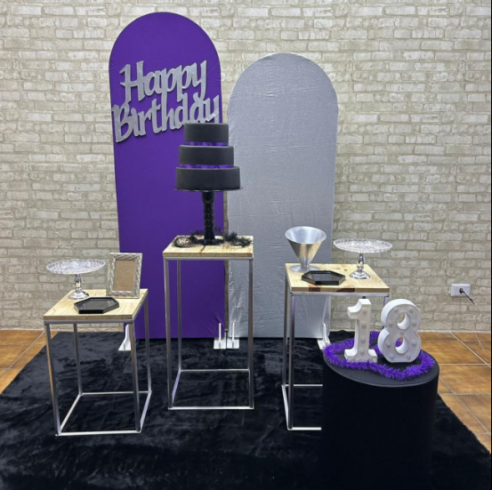 Alugue Tema Para Festa Decoração Euphoria Tecido ( Modelo 2 )