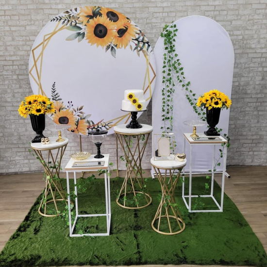 Alugue Tema Para Festa Decoração Girassol Tecido ( Modelo 3 )