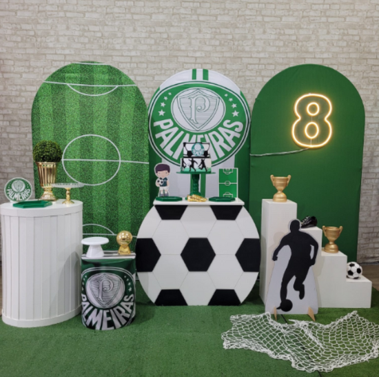Alugue Tema Para Festa Decoração Palmeiras Tecido ( Modelo 5 )