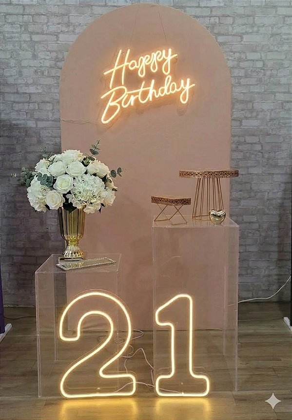 Alugue Tema Para Festa Decoração Happy Nude Tecido ( Modelo 6 )