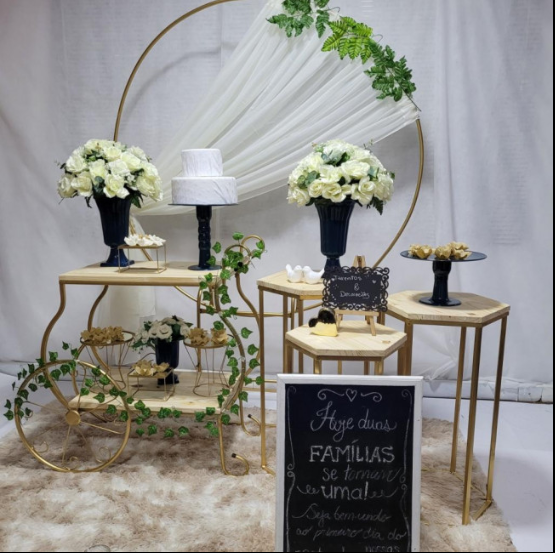 Alugue uma Decoração para Casamento ou Noivado ( Modelo 09 )