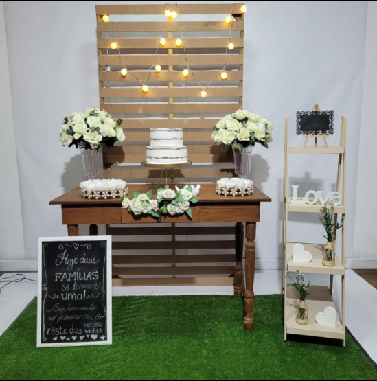 Alugue uma Decoração para Casamento ou Noivado ( Modelo 23 )
