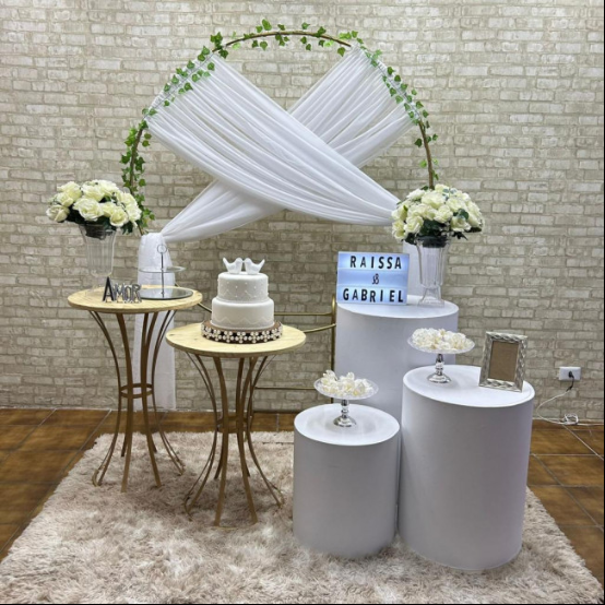 Alugue uma Decoração para Casamento ou Noivado ( Modelo 06 )