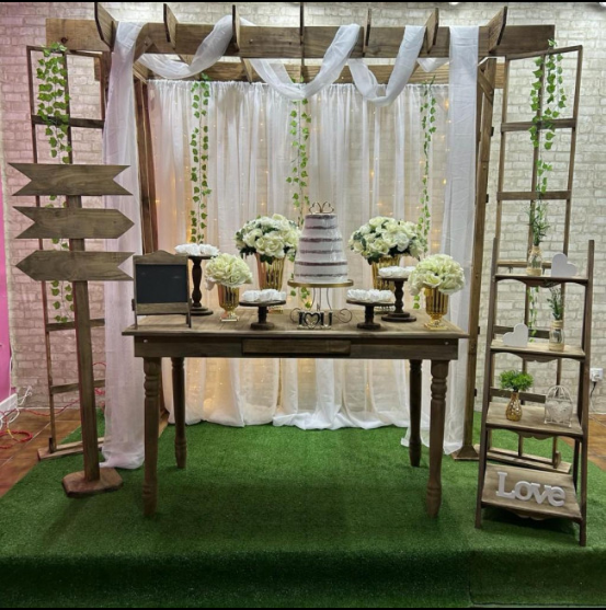 Alugue uma Decoração para Casamento ou Noivado ( Modelo 20 ) Com Montagem