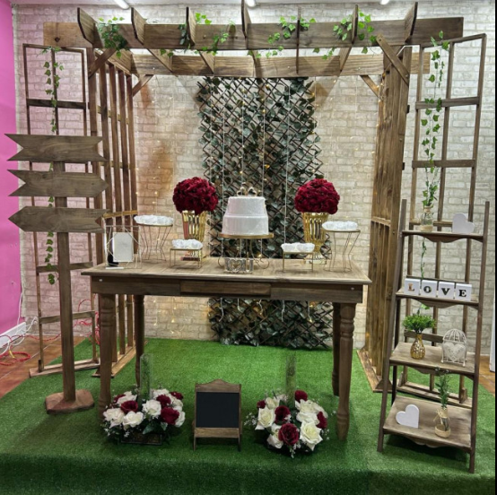 Alugue uma Decoração para Casamento ou Noivado ( Modelo 22 ) Com Montagem