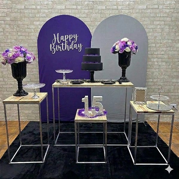 Alugue Tema Para Festa Decoração Euphoria Tecido ( Modelo 3 )