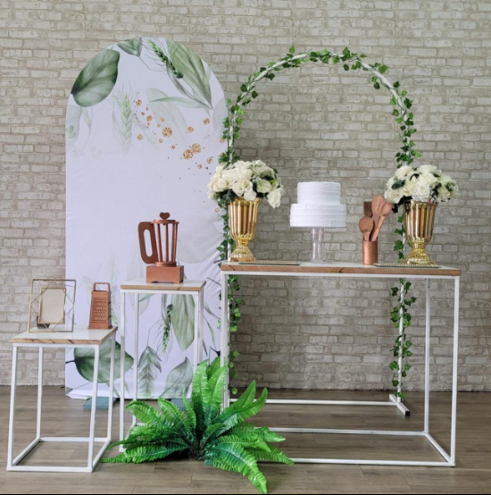 Alugue Tema Para Festa Decoração Chá de Cozinha Tecido ( Modelo 7 )